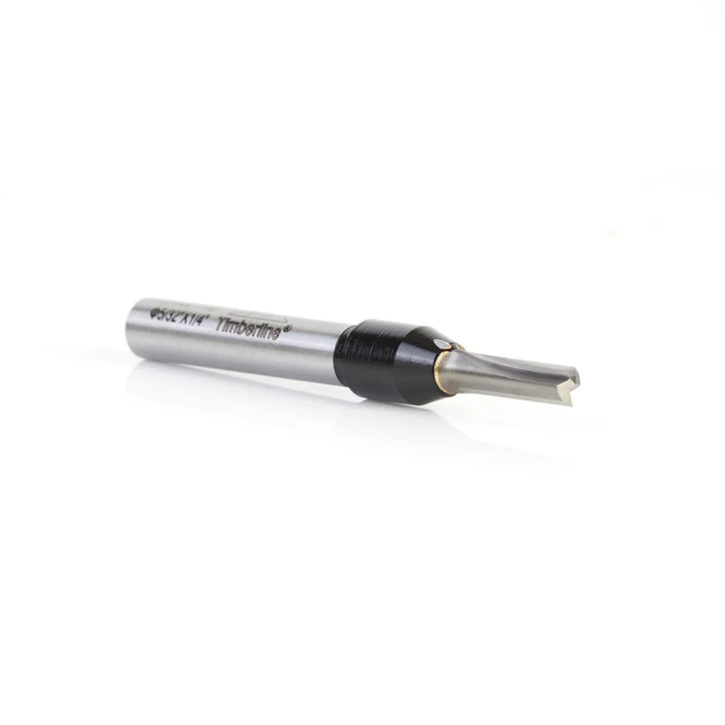 Fresa Recta 2 Filos 5/32" con Vástago 1/4" Timberline 100-12