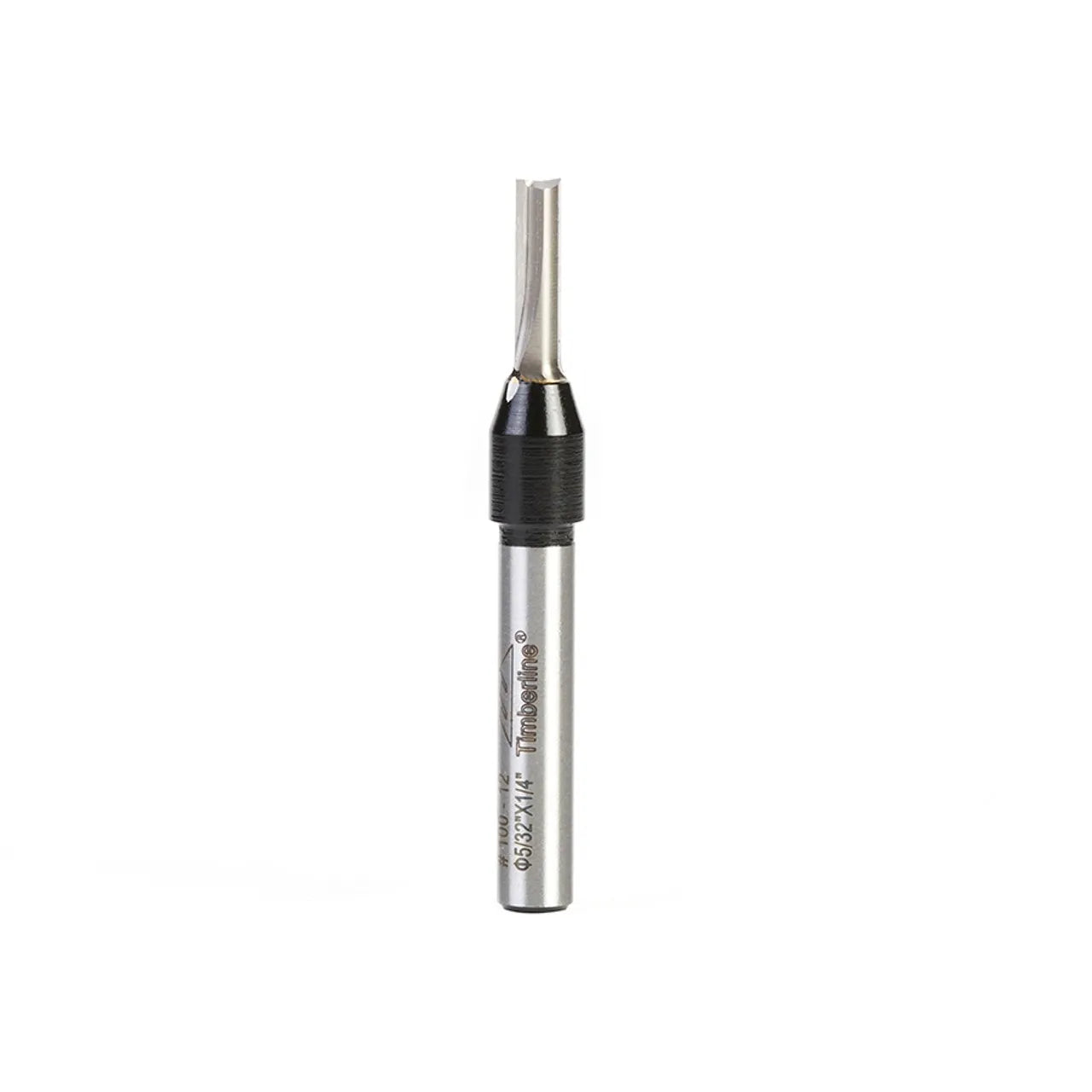 Fresa Recta 2 Filos 5/32" con Vástago 1/4" Timberline 100-12