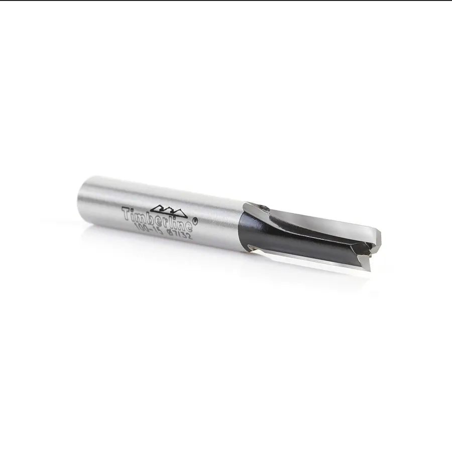 Fresa Recta 2 Filos 7/32" con Vástago 1/4" Timberline 100-15