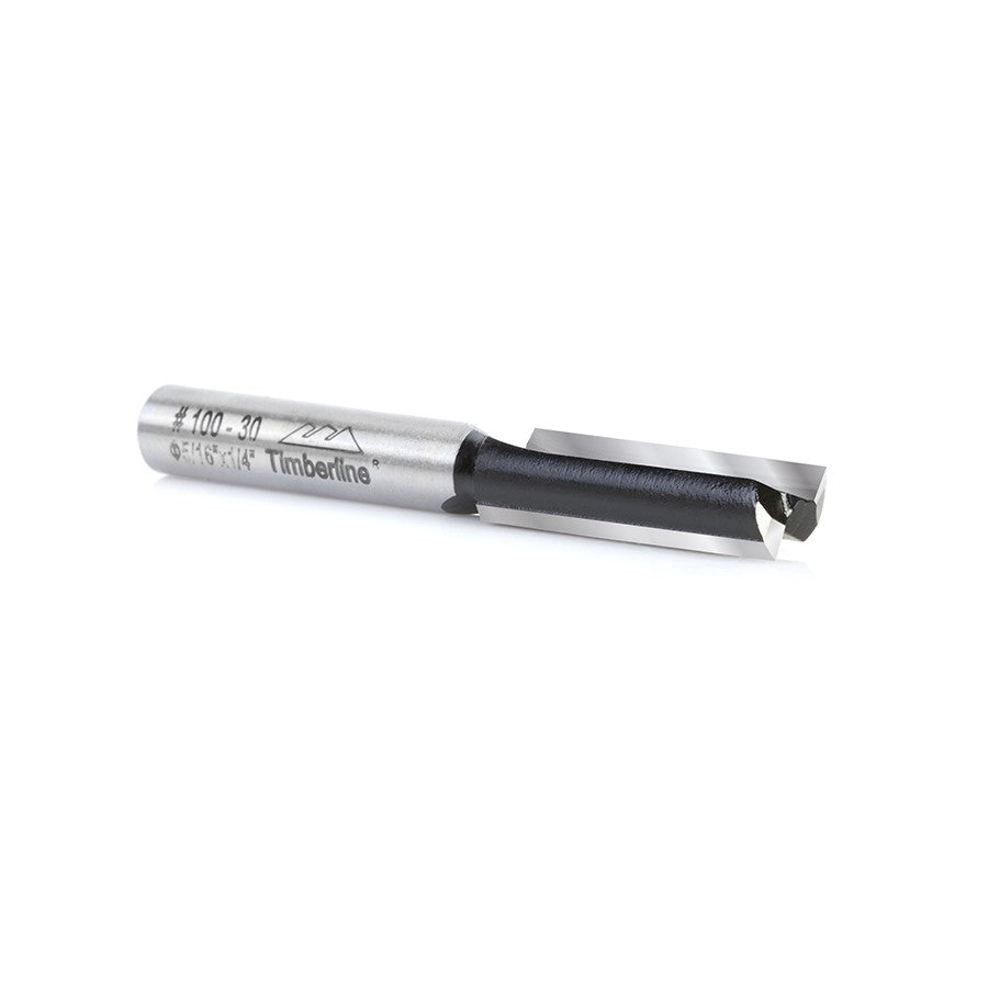 Fresa Recta 2 Filos 5/16" con Vástago 1/4" Timberline 100-30