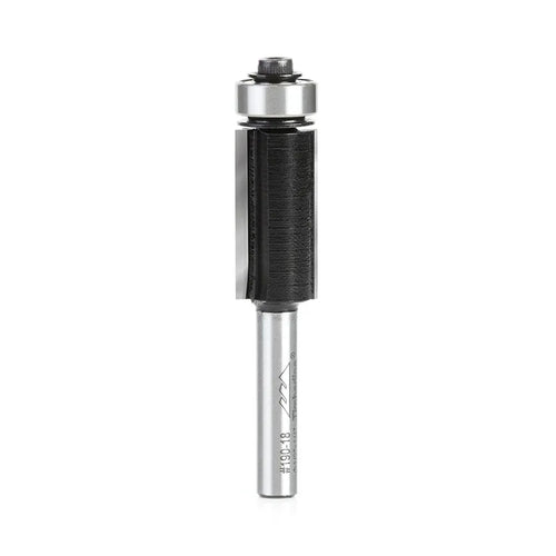 Fresa Copiadora Recta con Rodamiento 2 Filos 1/2" (12,7 mm) x 25 mm Vástago 1/4" Timberline 190-18