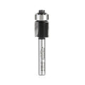 Fresa Recta Copiadora 2 Filos 1/2" con Vástago 1/4" Timberline 190-22