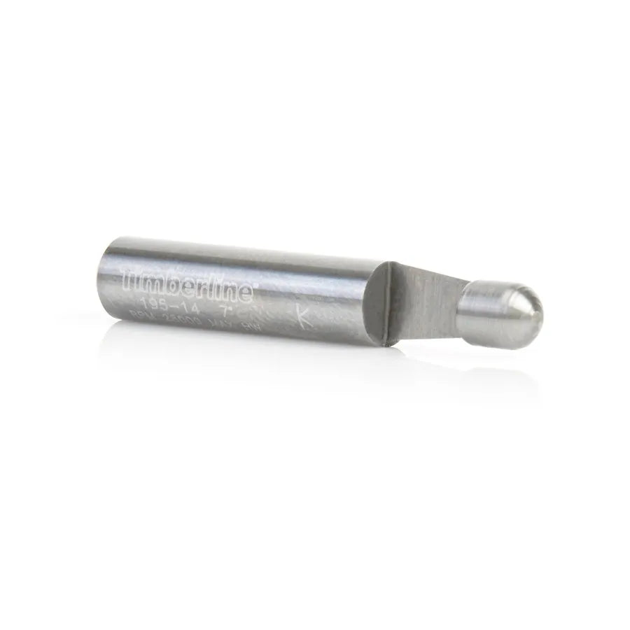 Fresa de Biselado 7° de Carburo Sólido Vástago 1/4" Timberline 195-14