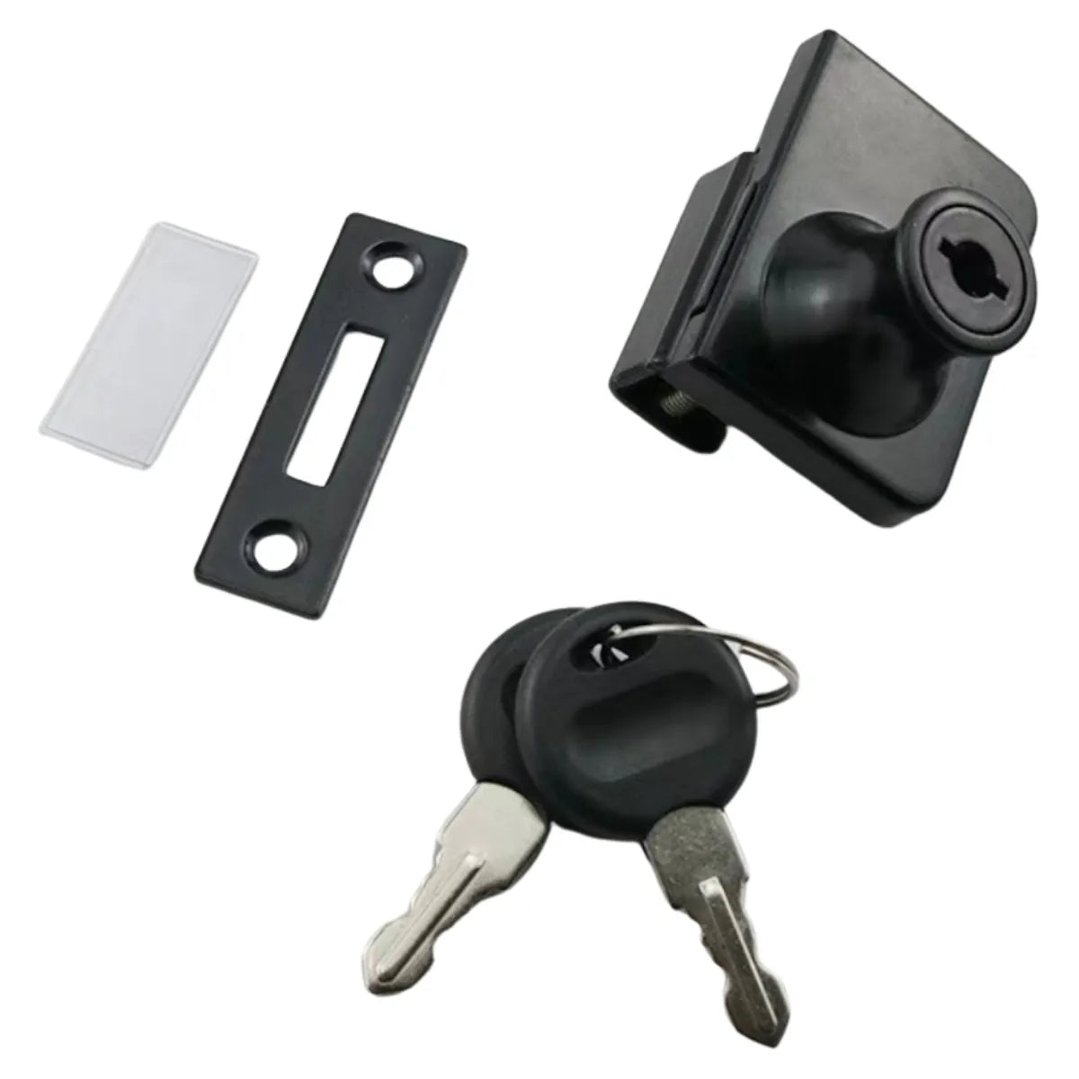 Cerradura para Puerta de Vidrio 2 Hojas