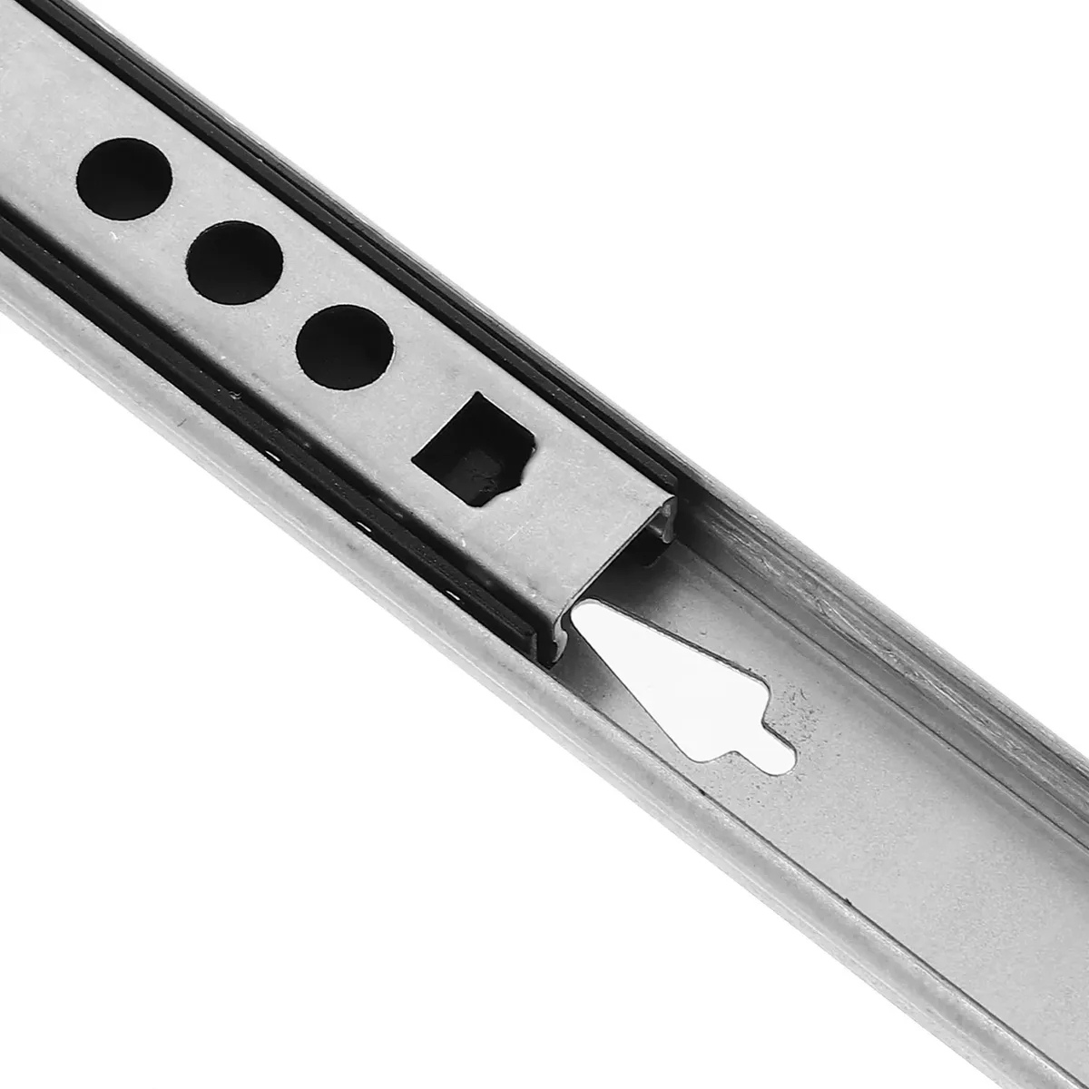 Correderas Mini para Cajón Ligero 17 mm Tipo Bandeja Par