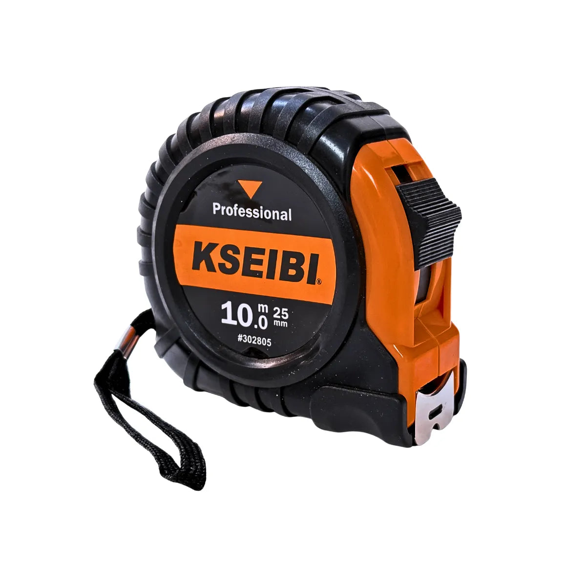 Huincha de Medir Flexómetro 10 Metros x 25mm Profesional Kseibi #302805