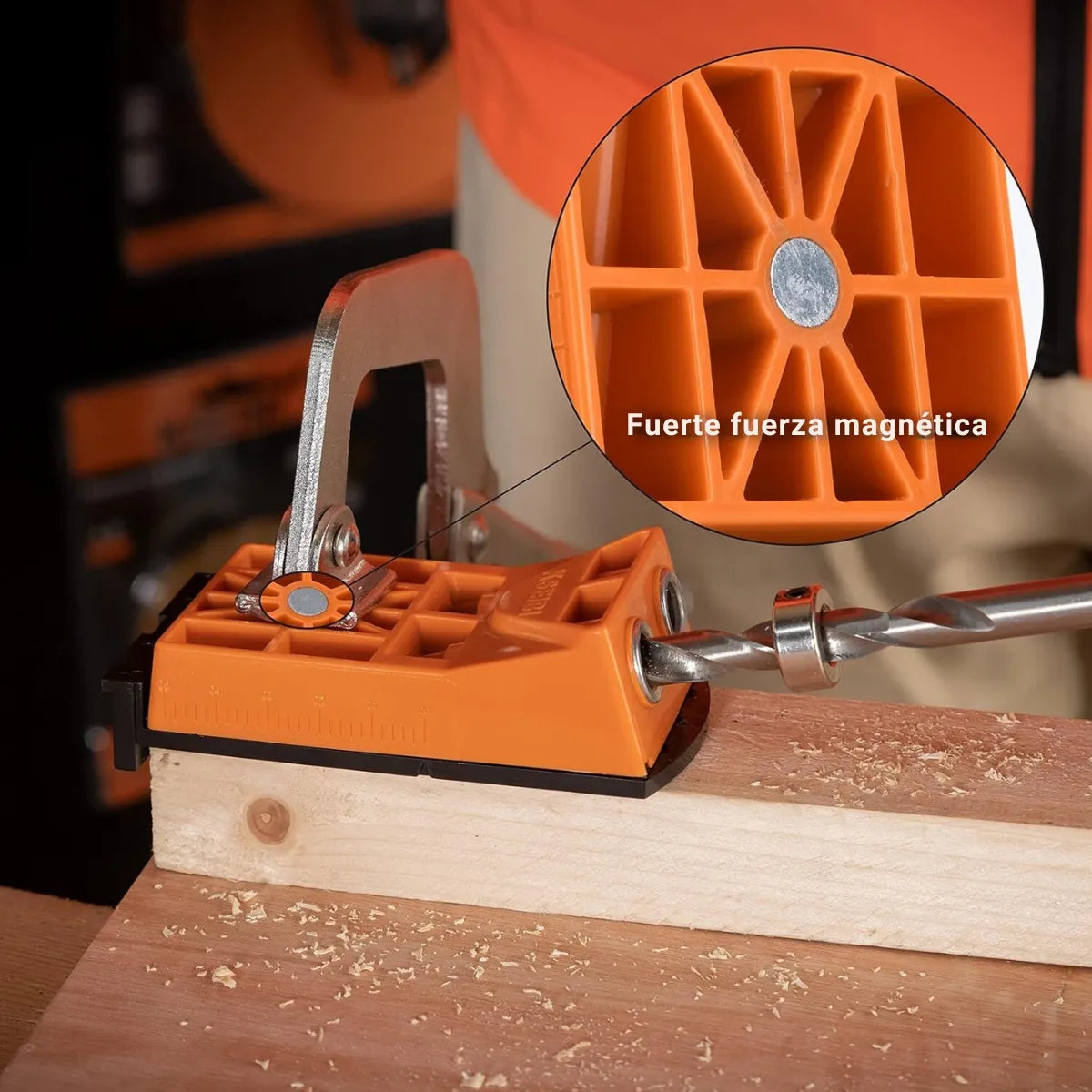 Kit Guía de Perforación para Uniones Ocultas en Madera 125 Piezas Kseibi