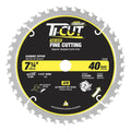 Disco Sierra Circular 7-1/4" x 5/8" Corte Fino 40T ATB Timberline 72540