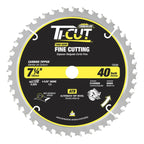 Disco Sierra Circular 7-1/4" x 5/8" Corte Fino 40T ATB Timberline 72540