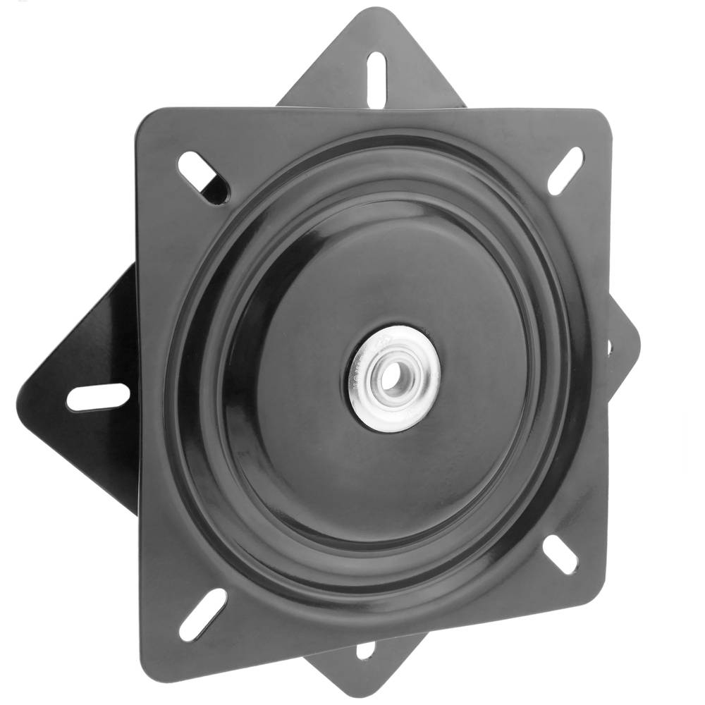 Base Giratoria Cuadrada Negra 10 Pulgadas (240 x 240 mm)