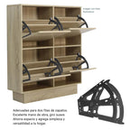 Bisagras Para Mueble Zapatero 2 Filas Par