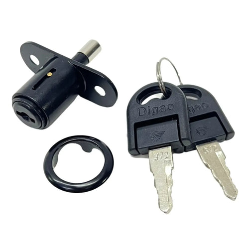 Cerradura Botón Push-Lock Con Alargue Puerta Corredera