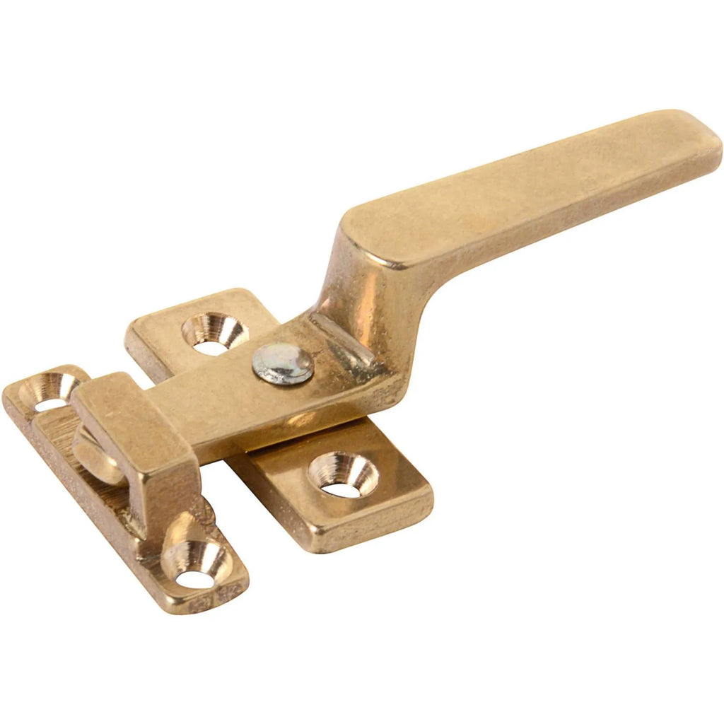 Tranca Cola de Pato para Ventana 86mm Bronce Pulido