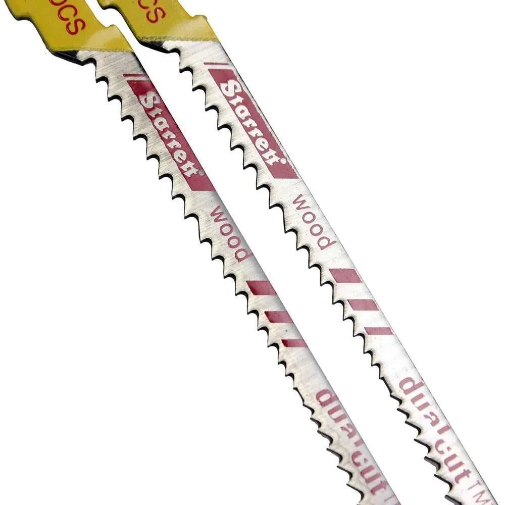 Hoja de Sierra Caladora Laminados Corte Doble Curvo Starrett BU2DCS