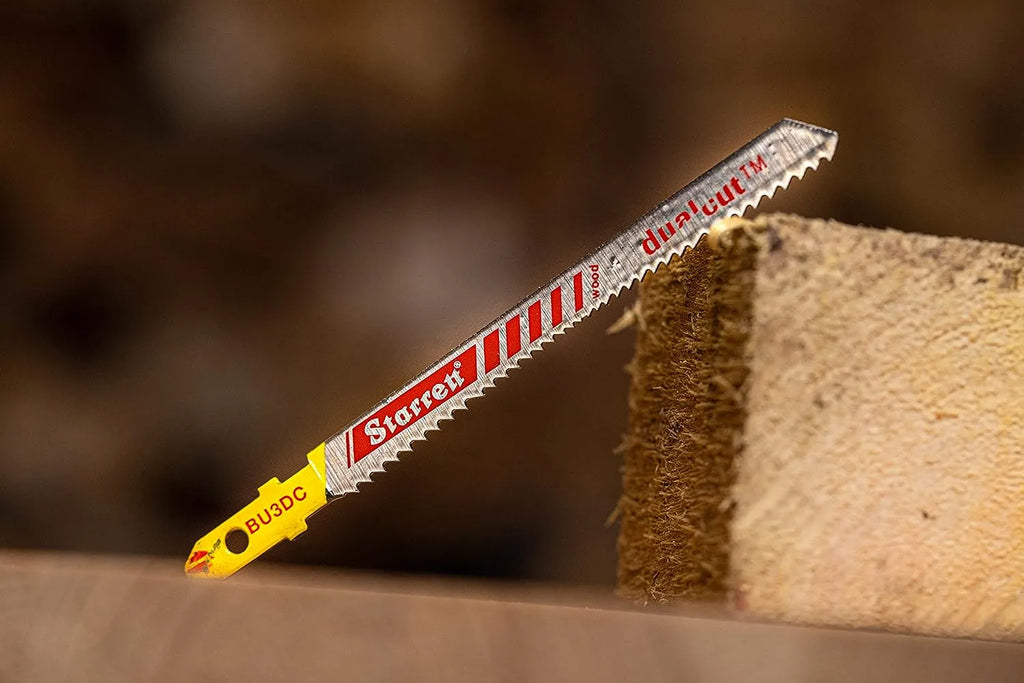 Hoja de Sierra Caladora Laminados Corte Doble Recto Starrett BU3DC