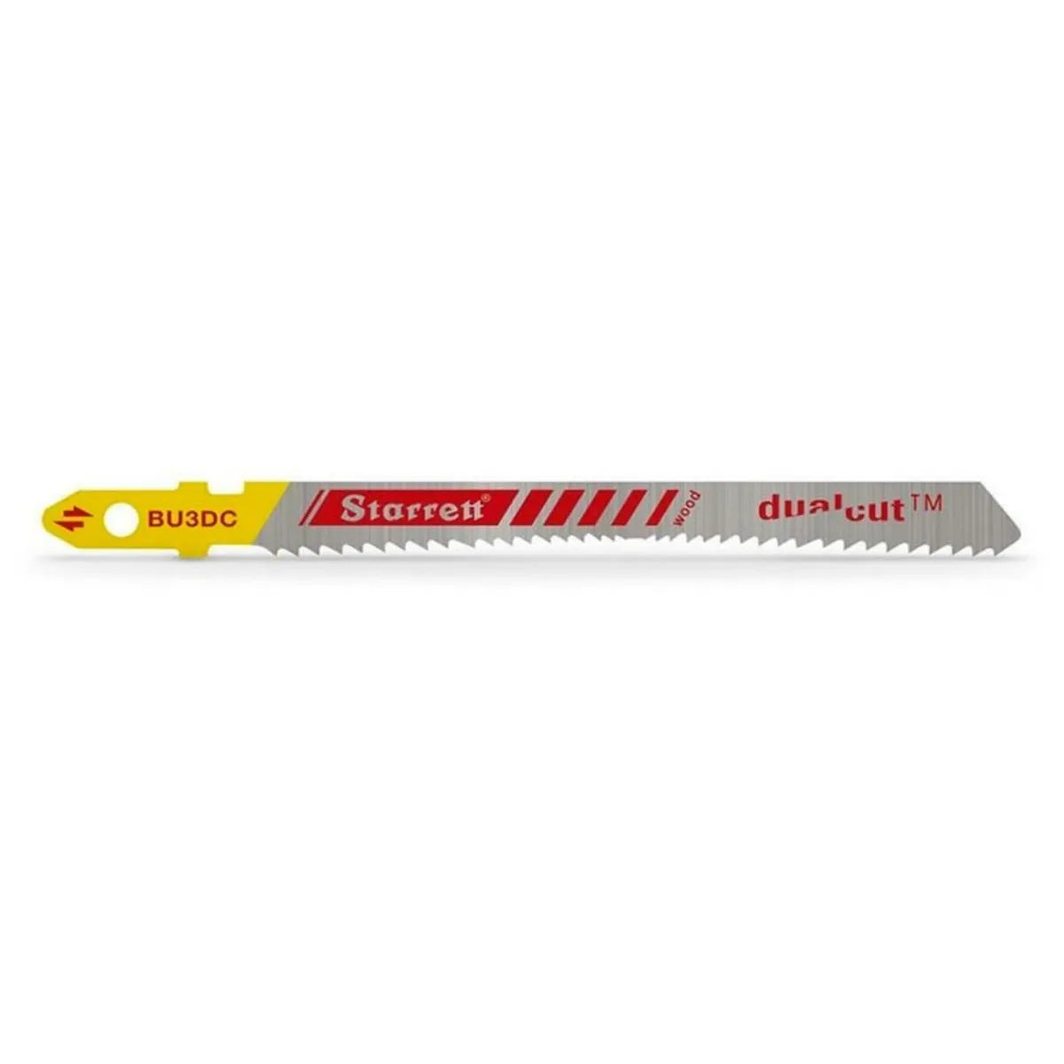 Hoja de Sierra Caladora Laminados Corte Doble Recto Starrett BU3DC