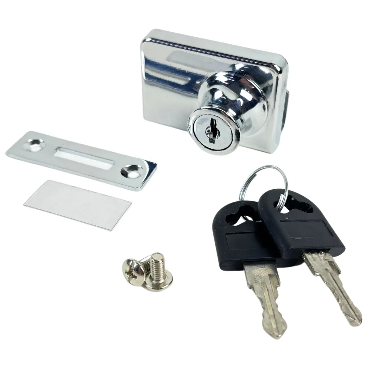 Cerradura para Puerta de Vidrio 2 Hojas