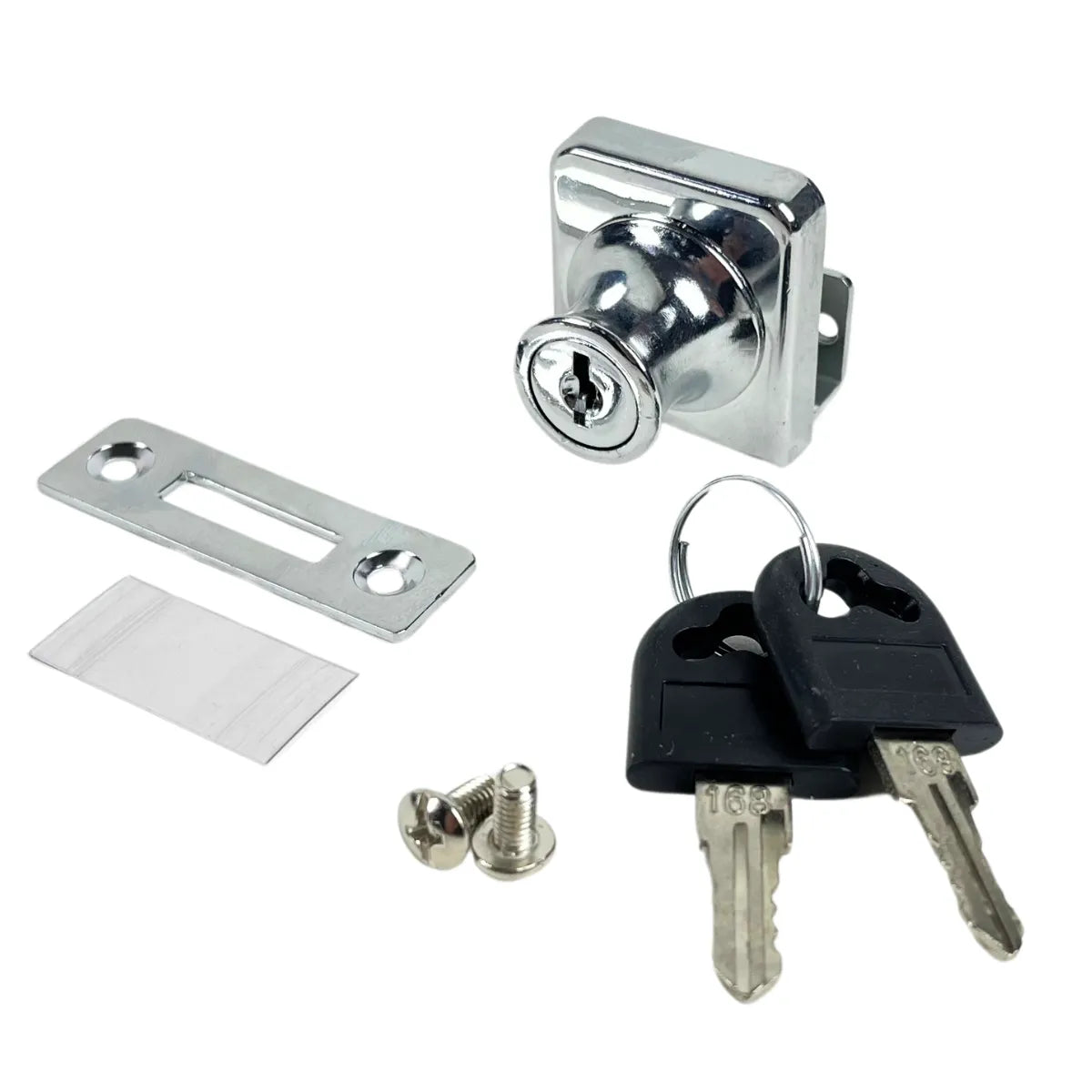 Cerradura para Puerta de Vidrio 1 Hoja