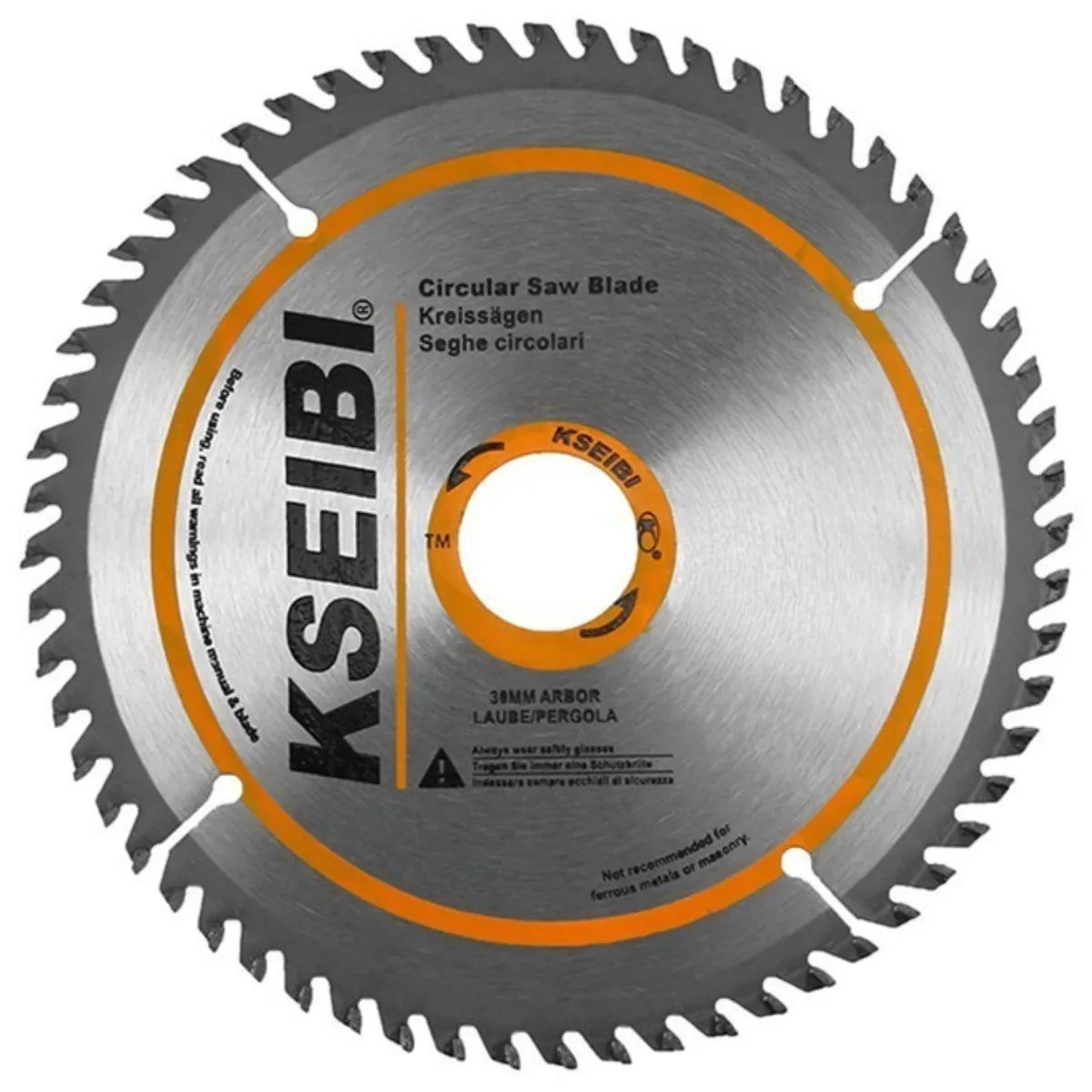 Disco de Sierra Circular 10" x 30mm 80T para Madera Kseibi