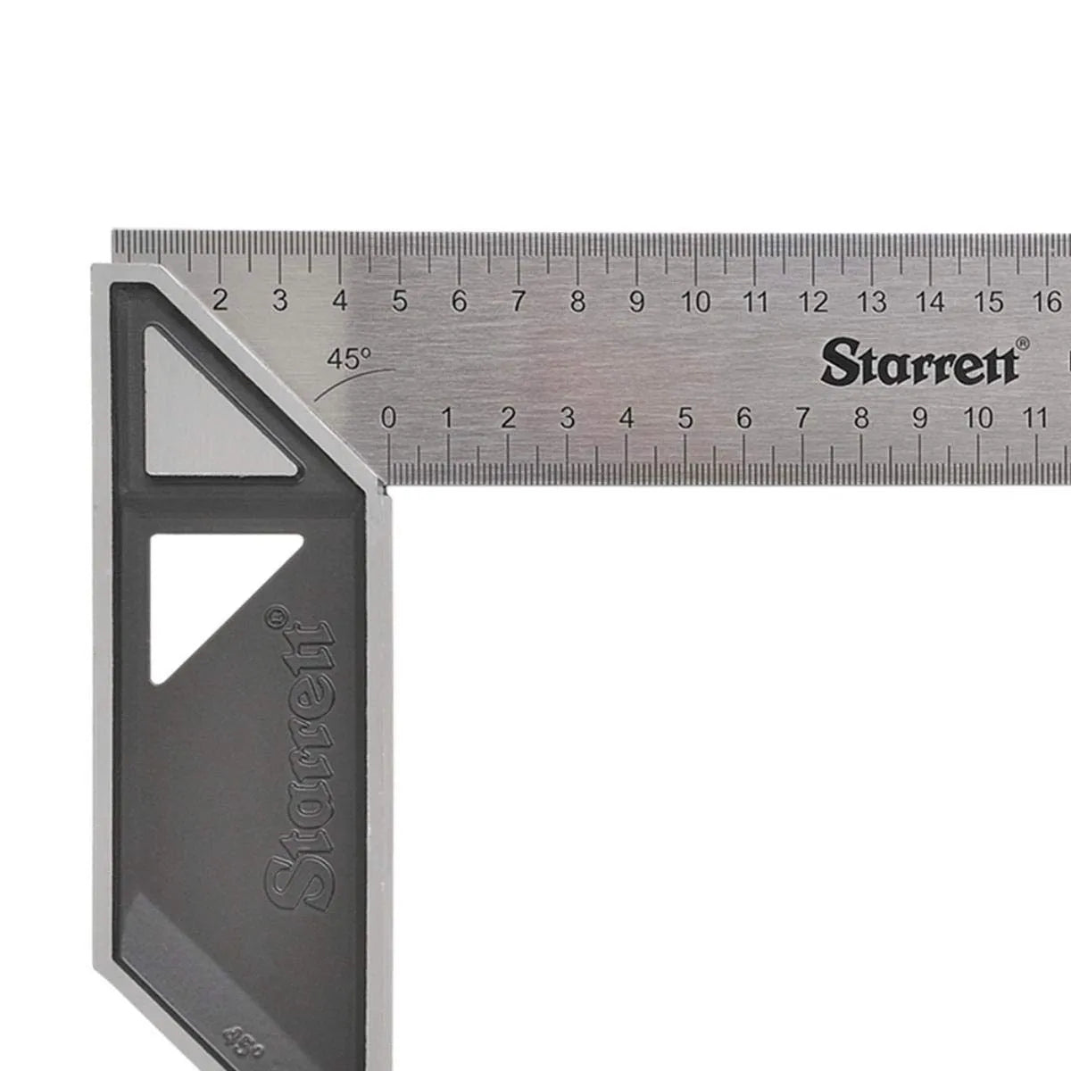 Escuadra Carpintera Acero Inoxidable 250mm Starrett 53M-250