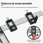 Guía de Perforación para Instalación de Herrajes y Tiradores Kseibi