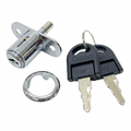 Cerradura Botón Push-Lock Con Alargue Puerta Corredera