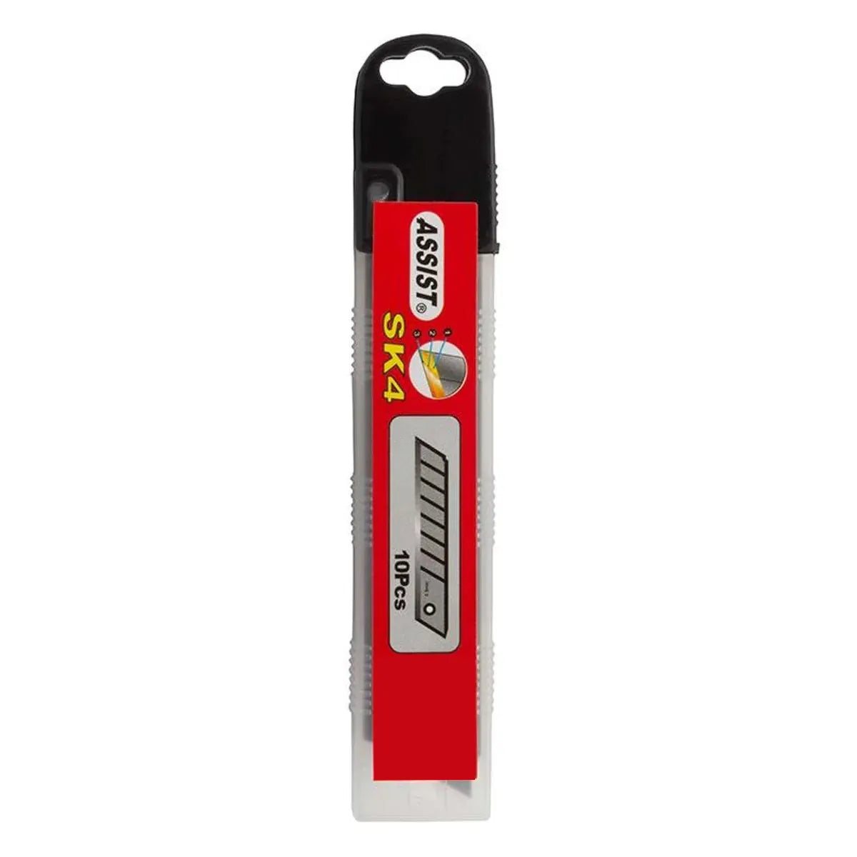 Estuche 10 Hojas de Repuesto para Cuchillo Cartonero 25mm SK4 ASSIST