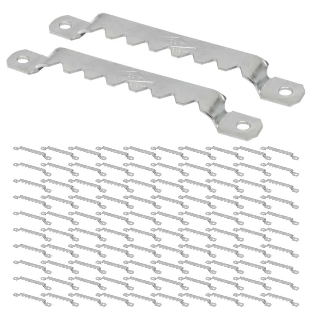 Soporte Dentado para Cuadros 2-1/2" Acero Zincado Induma IND70850 100 Unidades