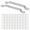 Soporte Dentado para Cuadros 2-1/2" Acero Zincado Induma IND70850 100 Unidades