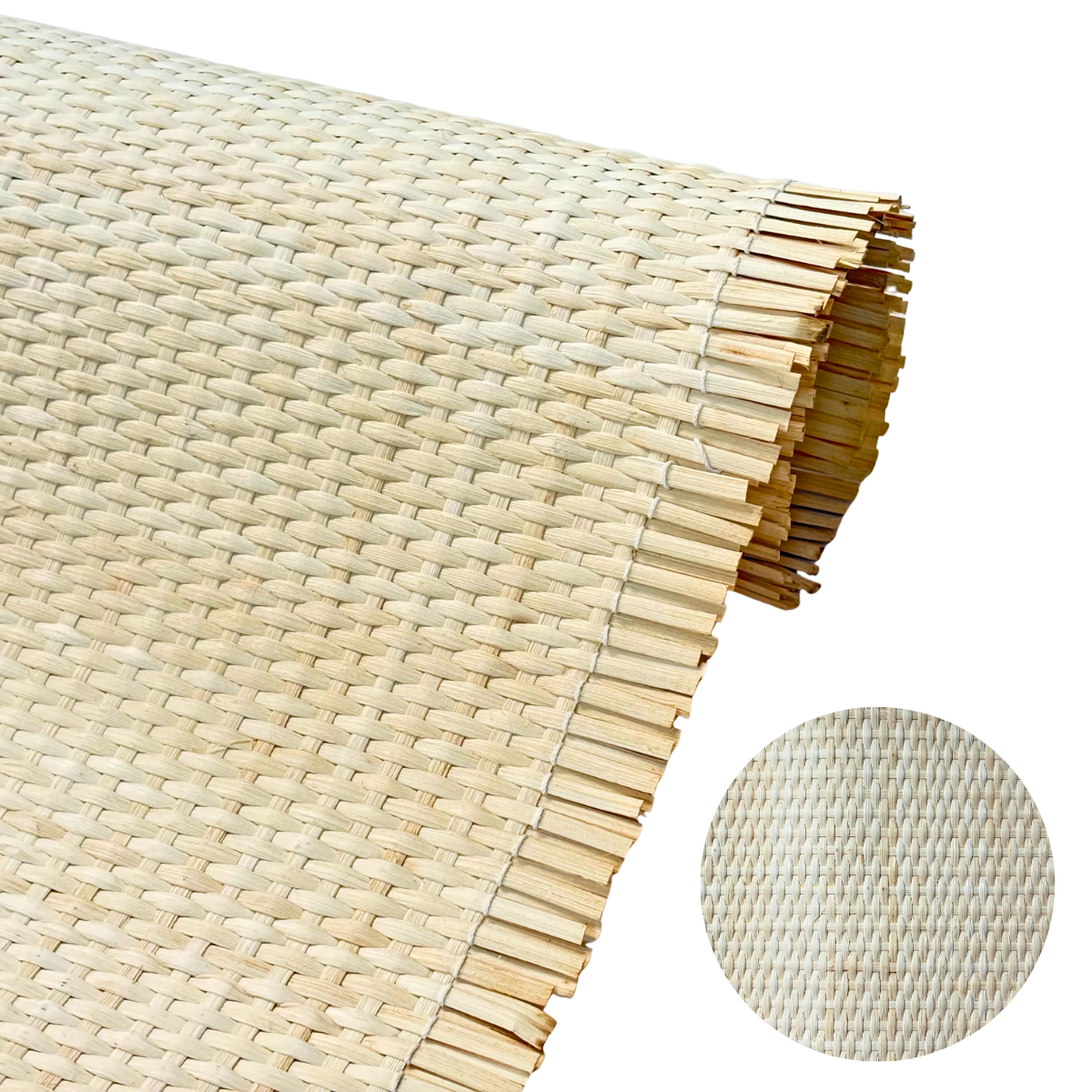 Esterilla de Junco Natural Tejido 60x100 cm
