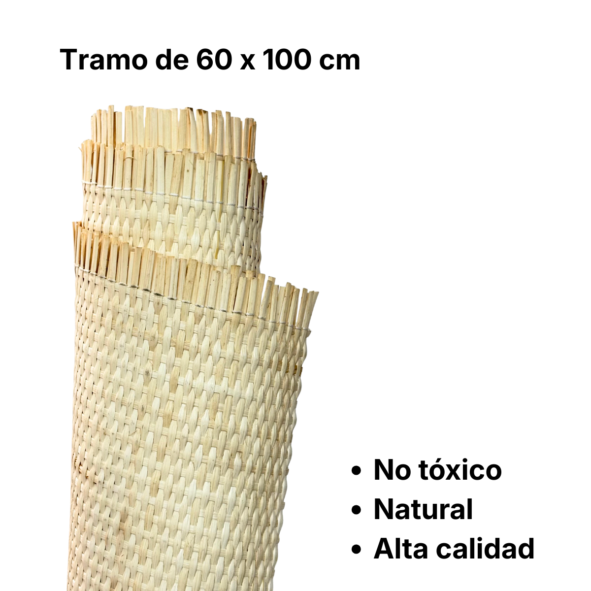 Esterilla de Junco Natural Tejido 60x100 cm