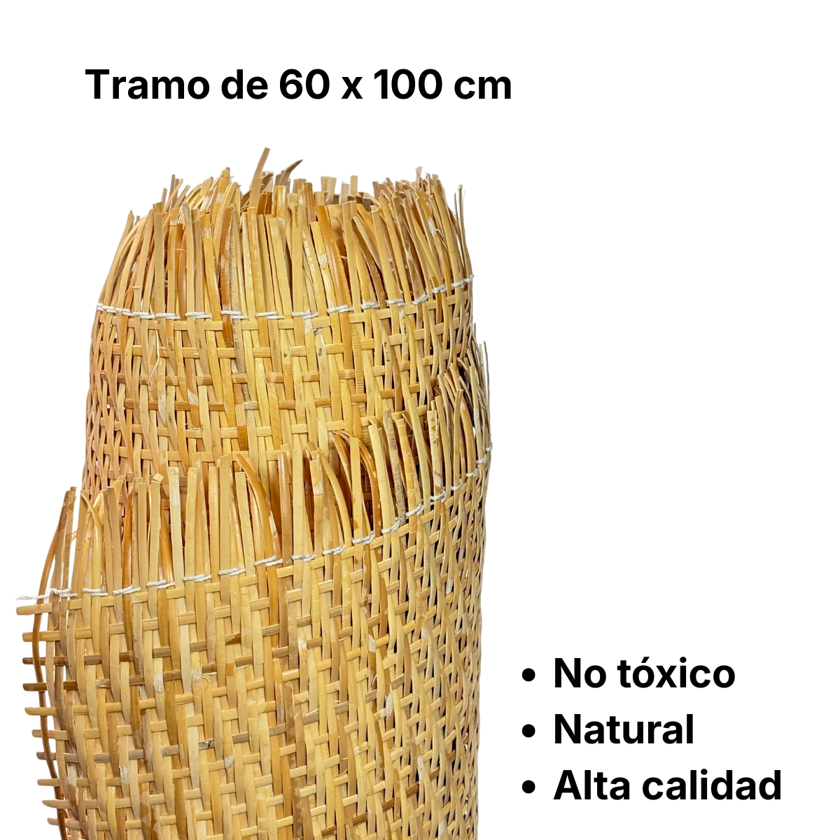 Esterilla de Junco Natural Tejido 60x100 cm