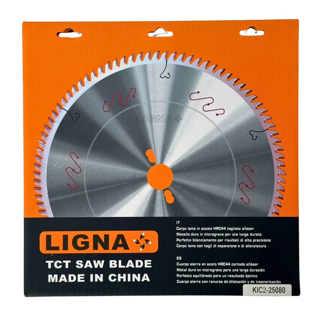 Disco Sierra Circular 250x3.2x30mm 80T TRF para MDF Ligna