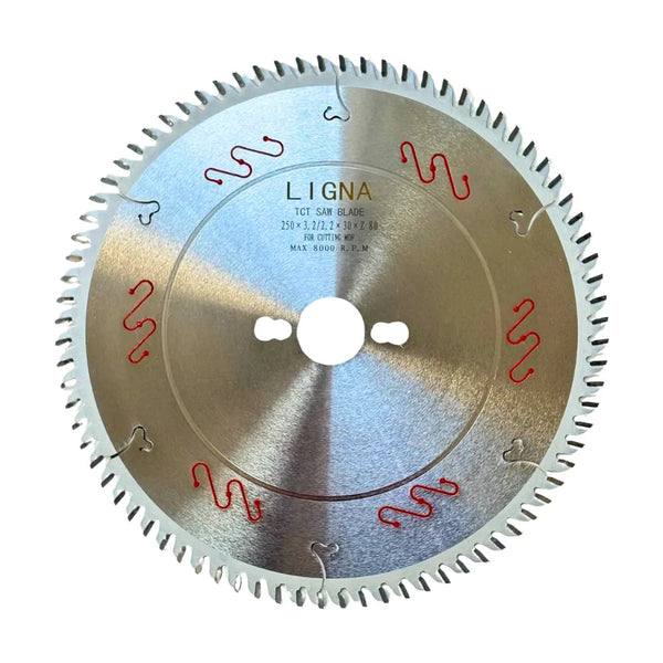 Disco Sierra Circular 250 x 3.2/2.2 x 30 mm 80T TF (Trapecio-Plano) Ligna