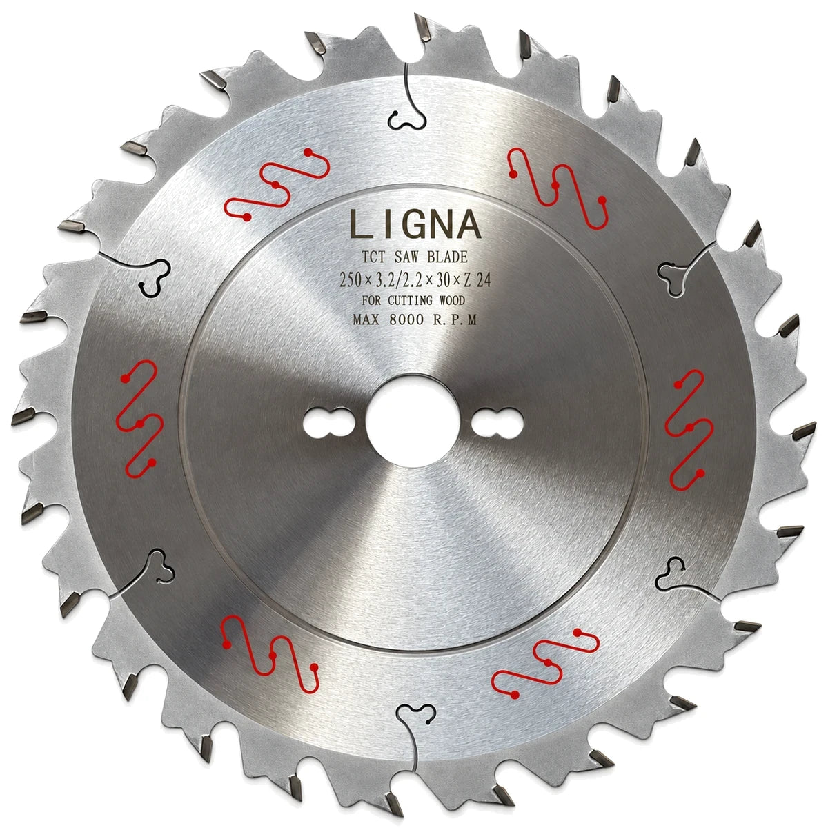 Disco Sierra Circular 250 x 3.2/2.2 x 30 mm 24T Ligna
