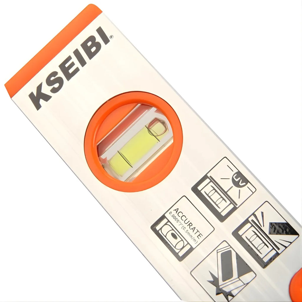 Nivel de Aluminio Magnético Spirit 12" (300mm) Kseibi #301500
