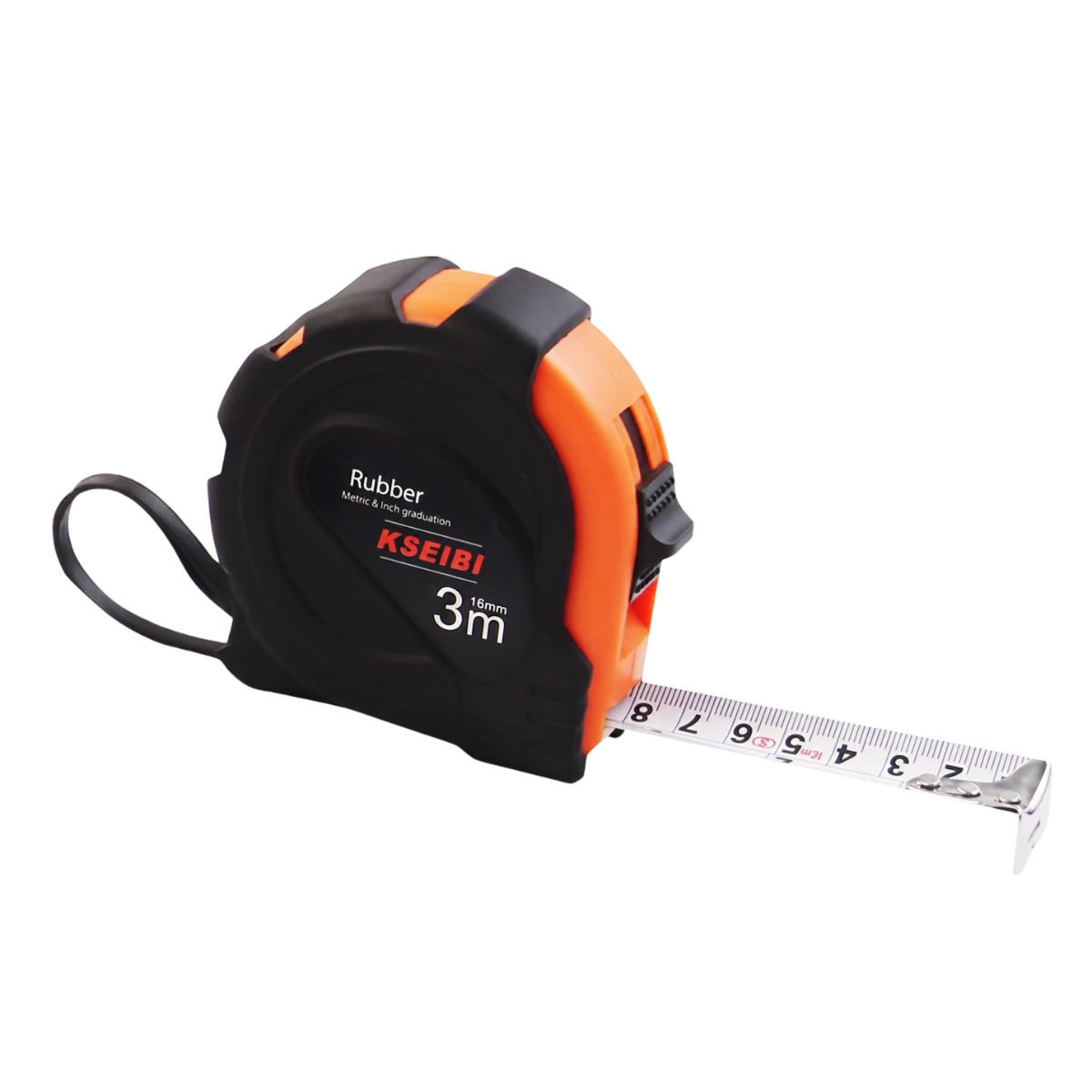 Huincha de Medir Flexómetro 3 Metros x 16mm Profesional Kseibi #302745