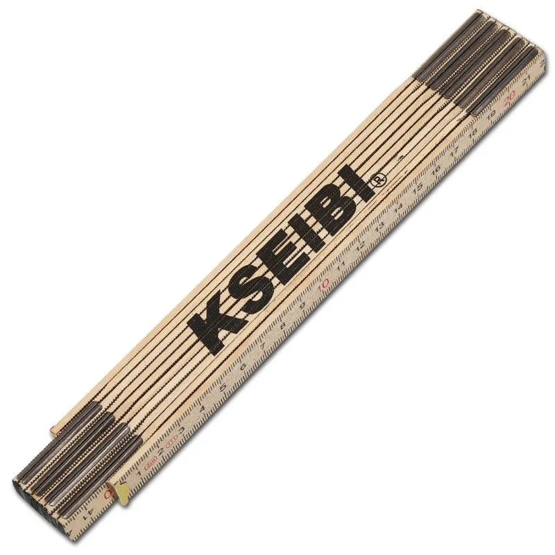 Regla Plegable de Madera Haya Premium 2 Metros Kseibi #303590