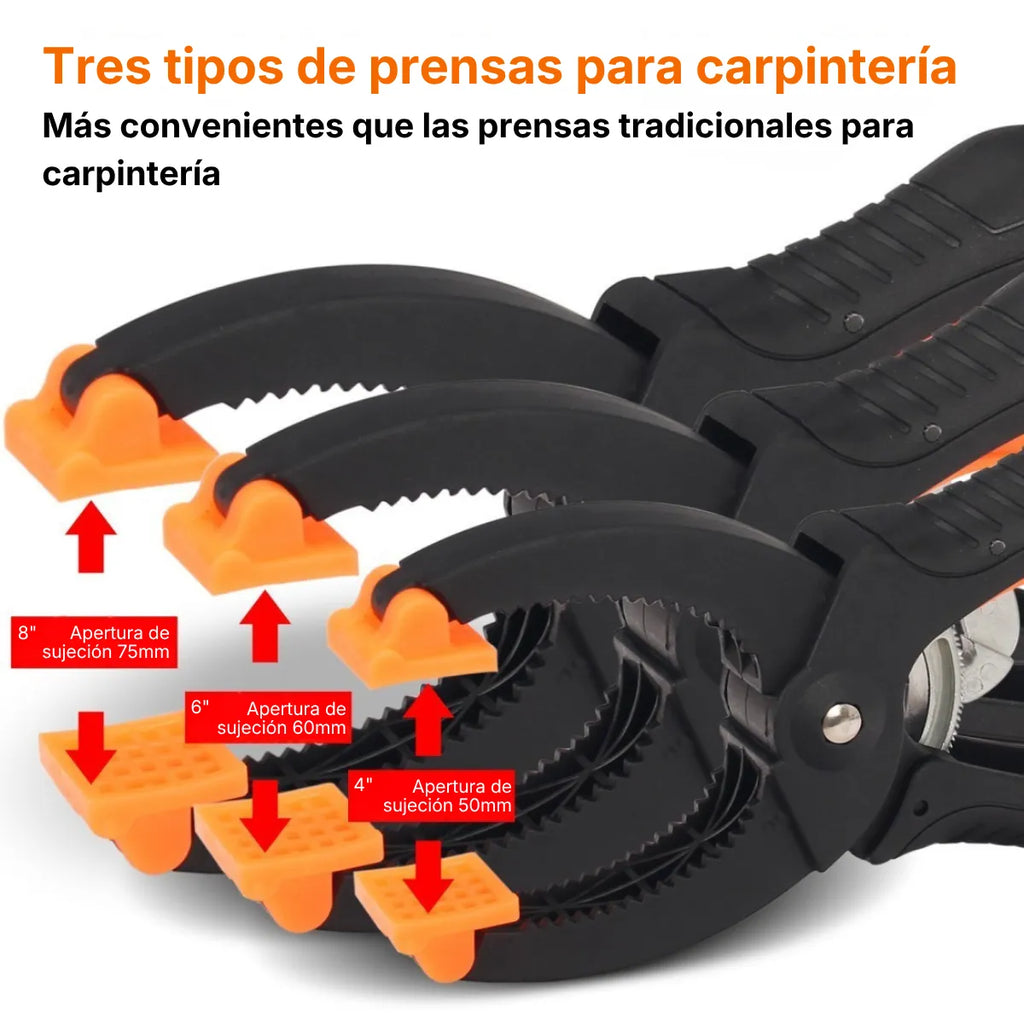 Prensa Tenaza Ratchet Sujeción Rápida Kseibi