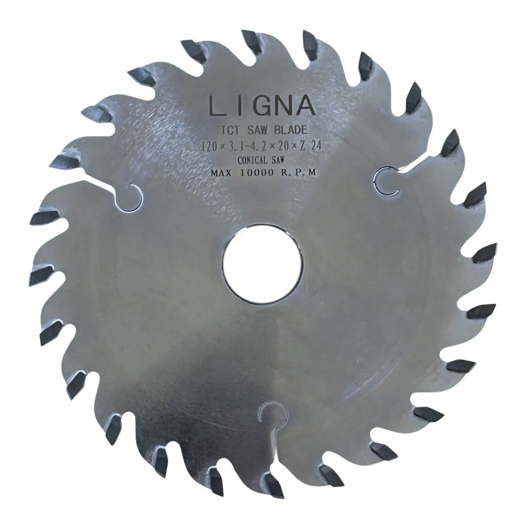 Disco Sierra Circular Incisor 120 x 3.1-4.2 x 20mm 24T Ligna
