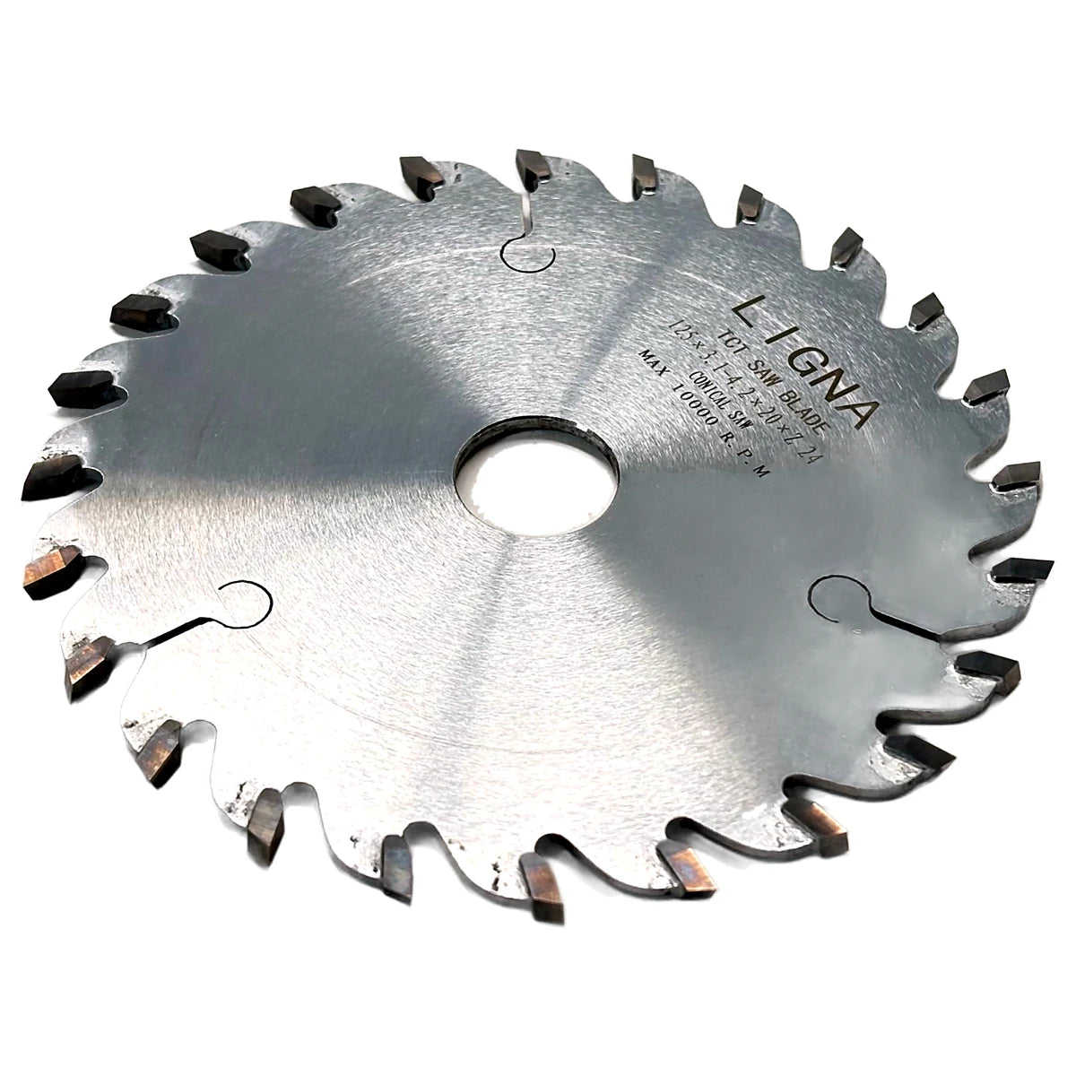 Disco sierra incisor cónico Ligna 125 mm 24 dientes