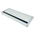 Pasacable Rectangular Embutido 120x300 mm con Cepillo