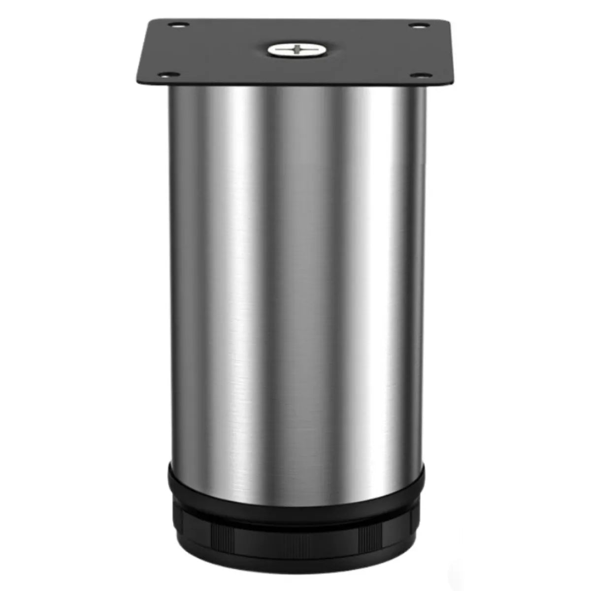 Pata Metálica Regulable Ø50mm para Mueble Cromada