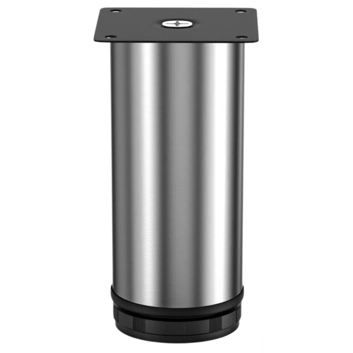 Pata Metálica Regulable Ø50mm para Mueble Cromada