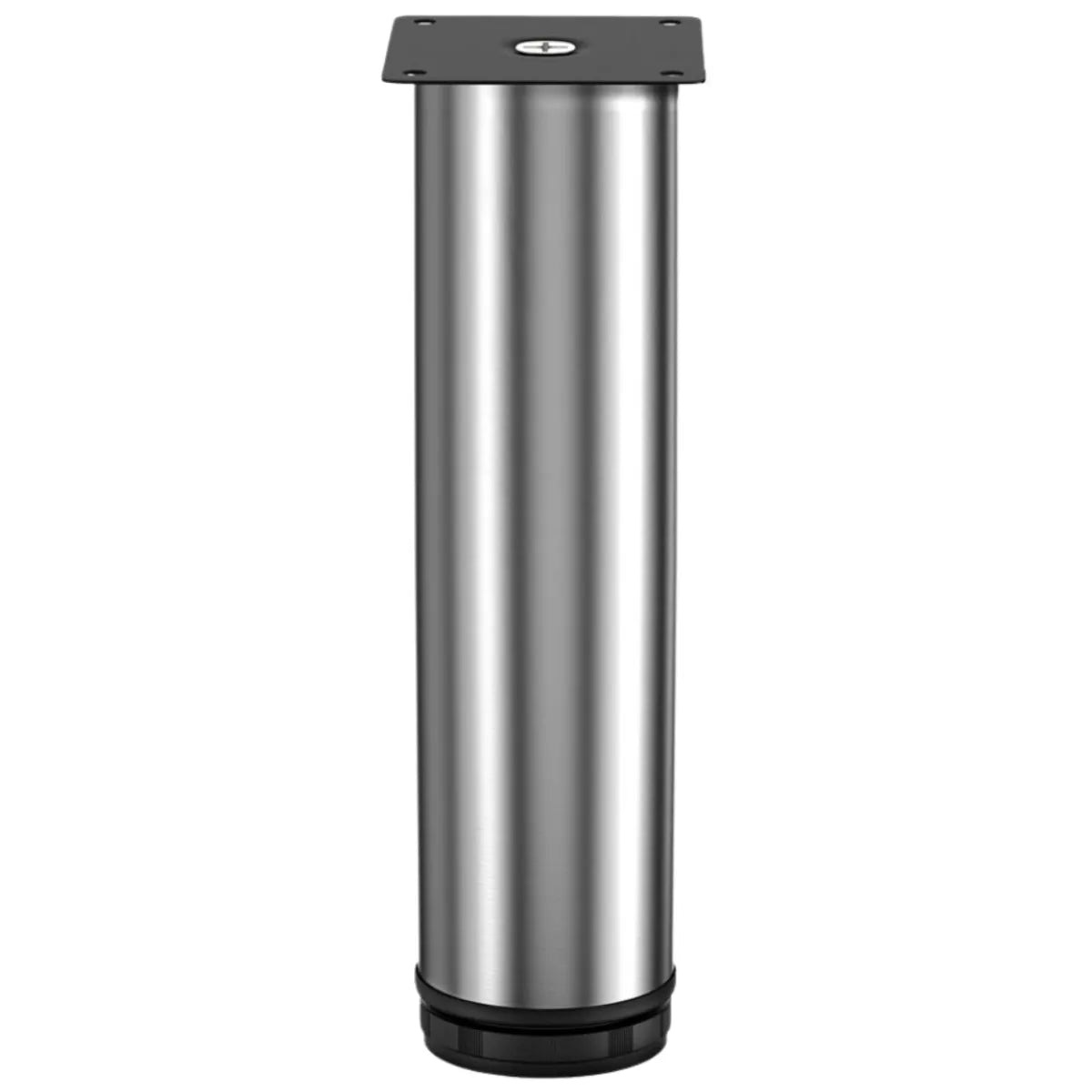 Pata Metálica Regulable Ø50mm para Mueble Cromada