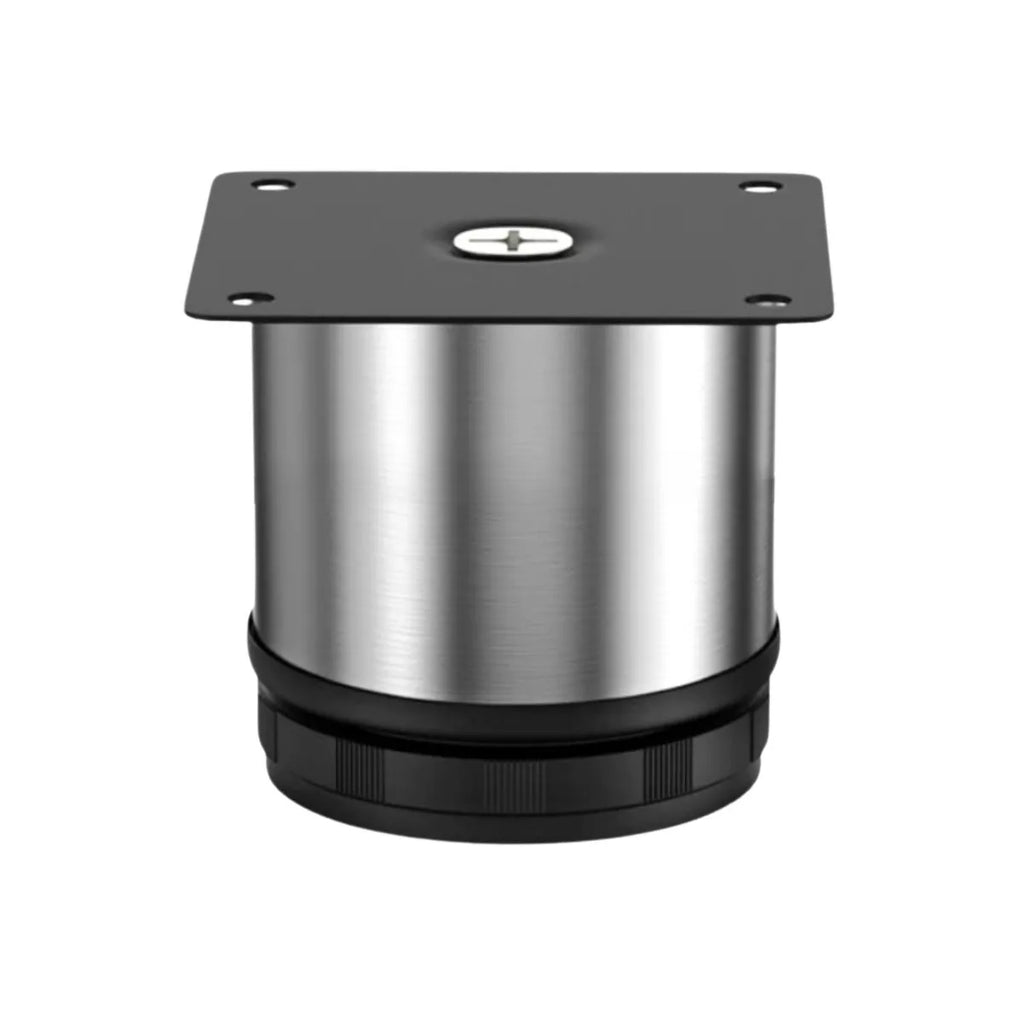 Pata Metálica Regulable Ø50mm para Mueble Cromada