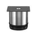 Pata Metálica Regulable Ø50mm para Mueble Cromada