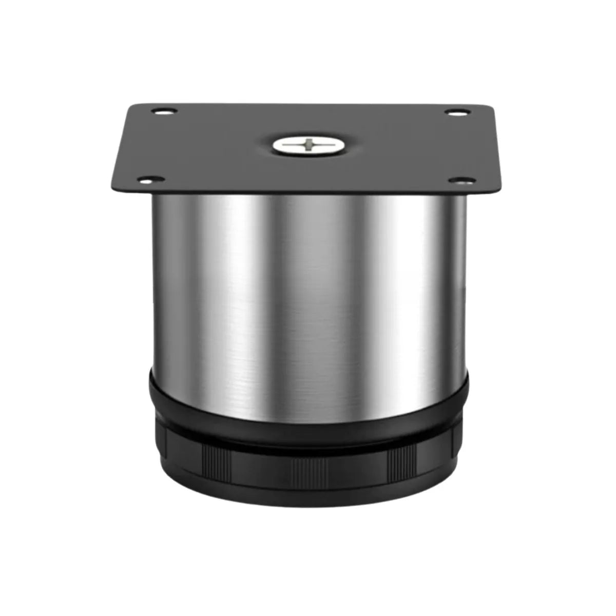 Pata Metálica Regulable Ø50mm para Mueble Cromada