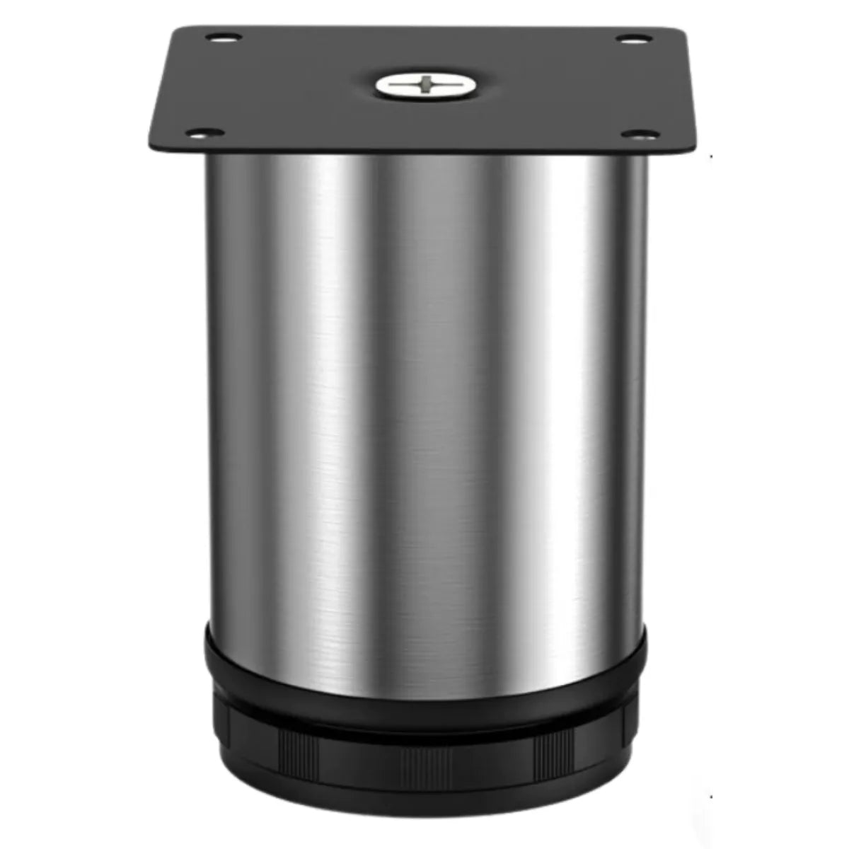 Pata Metálica Regulable Ø50mm para Mueble Cromada