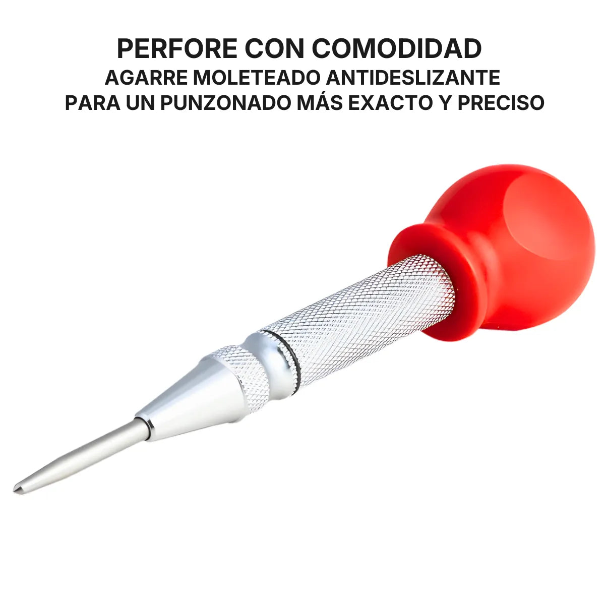 Punzón Marcador de Centro Automático Metálico con Perilla (foto 5)